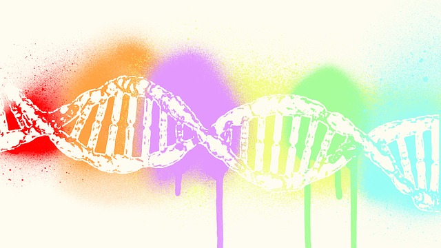 Отпечаток ДНК на цветных пятнах